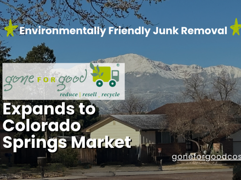 Gone For Good Expands Eco-Friendly Junk Removal to Colorado Springs